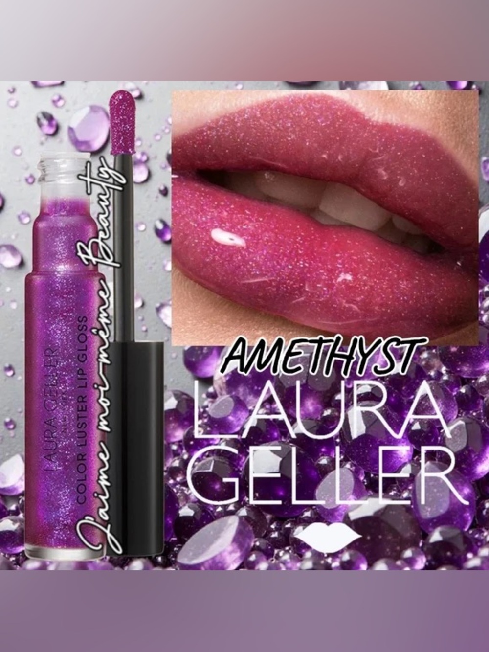 🔥 2/20: Laura Geller Color Luster Lip Gloss - Amethyst Glaze